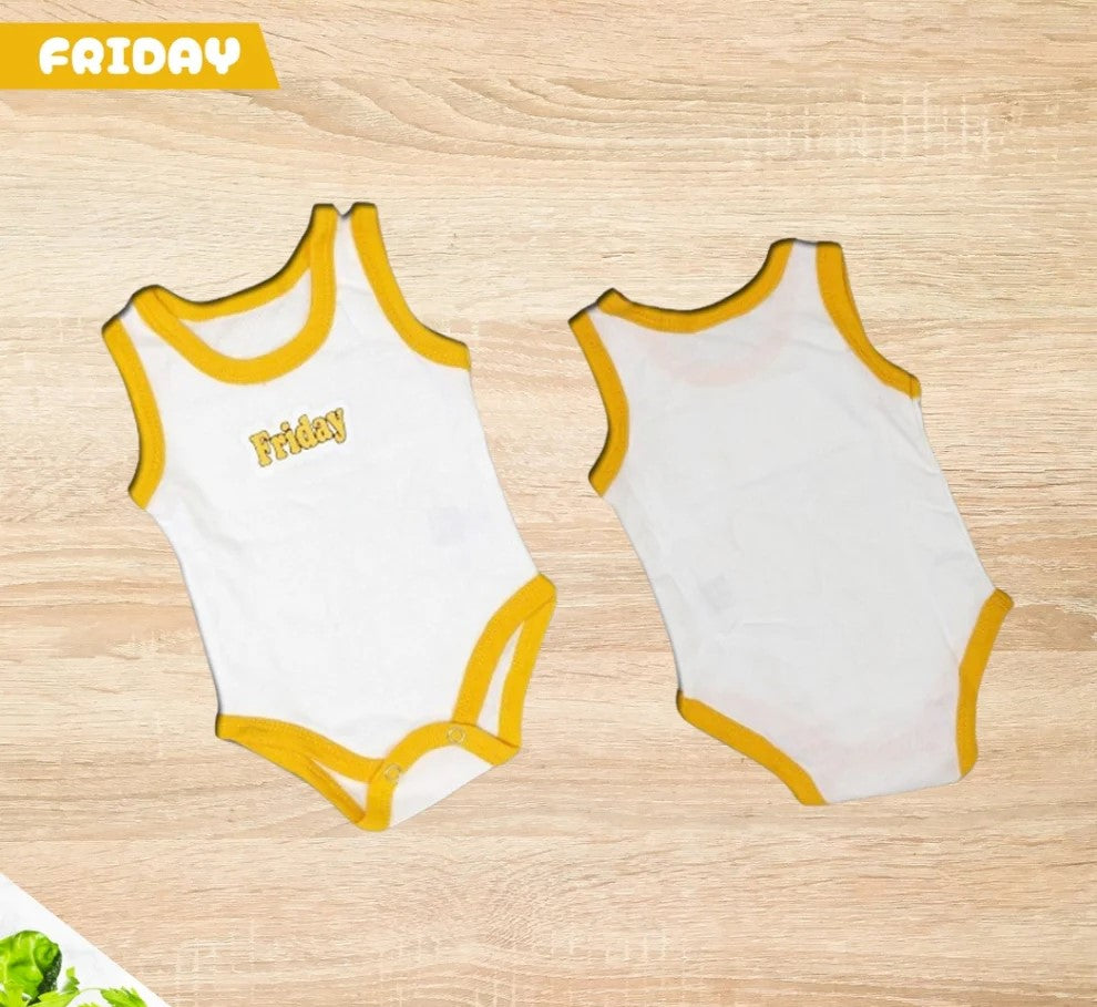 Pack Of Seven Body Suits - Kids Fashion Grand Bazaar