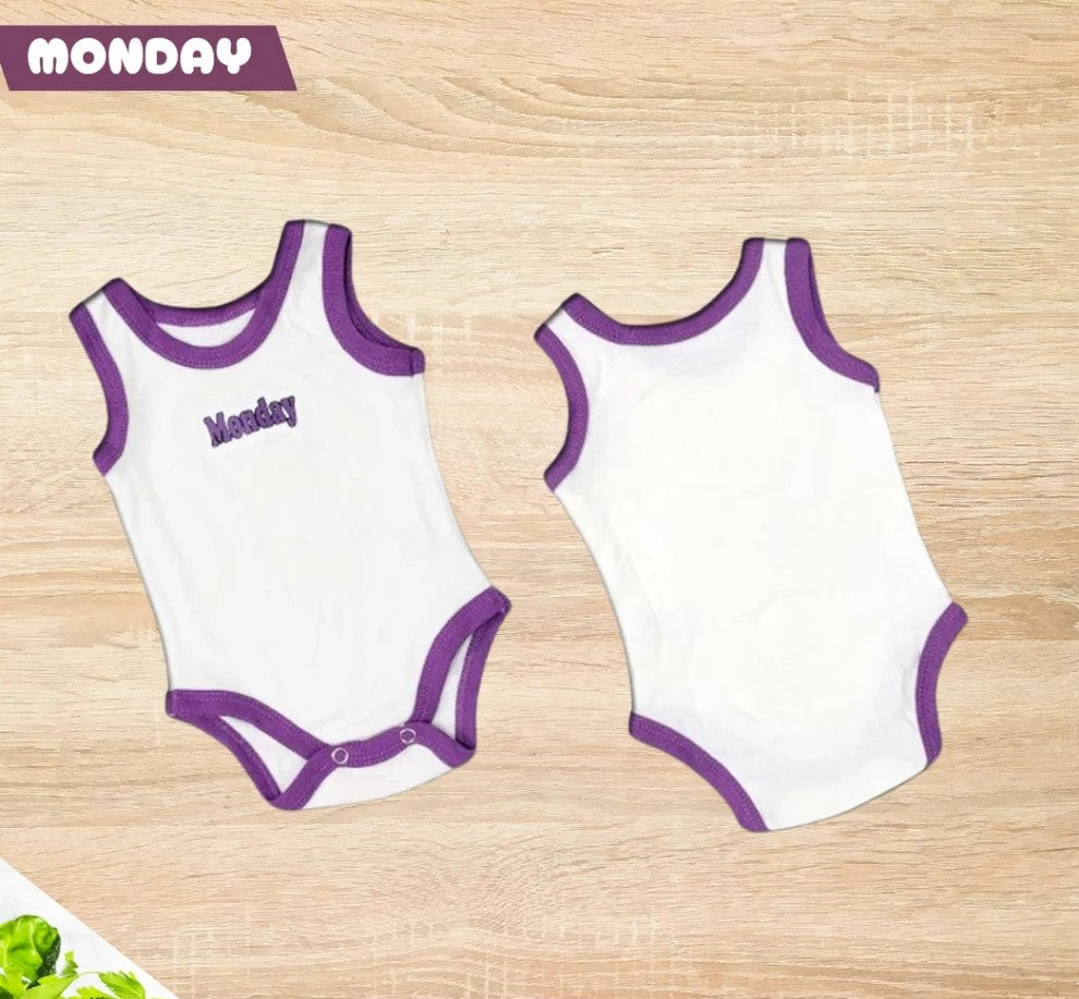 Pack Of Seven Body Suits - Kids Fashion Grand Bazaar