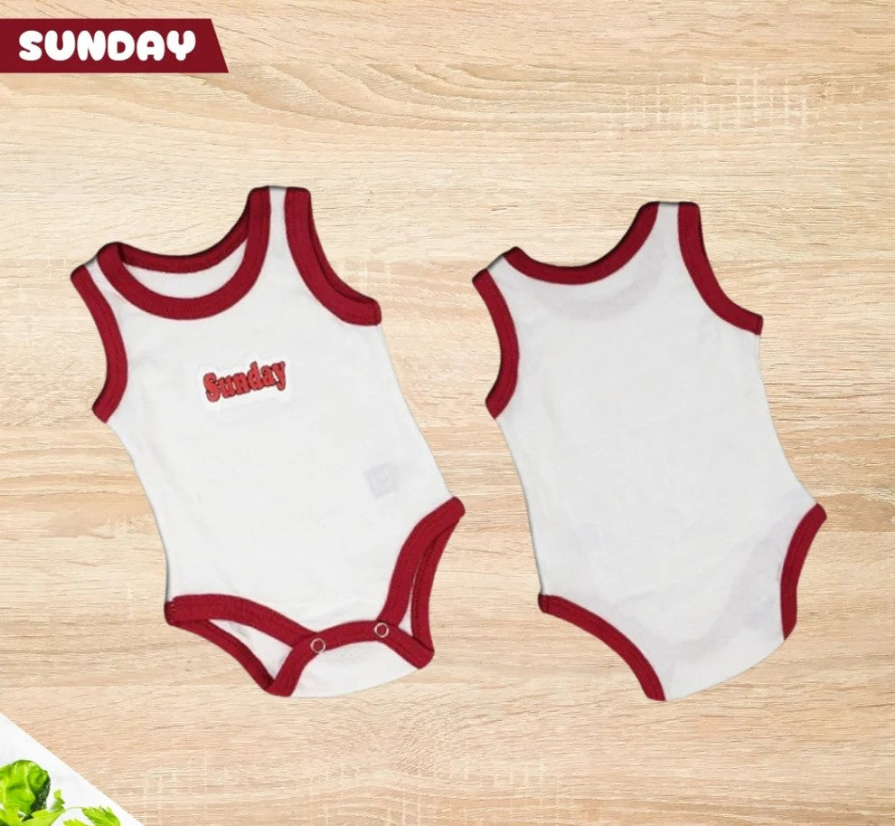 Pack Of Seven Body Suits - Kids Fashion Grand Bazaar