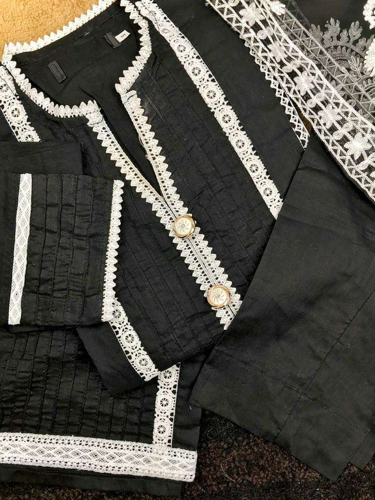 Cotton 3Pcs Stitched Suit Grand Bazaar