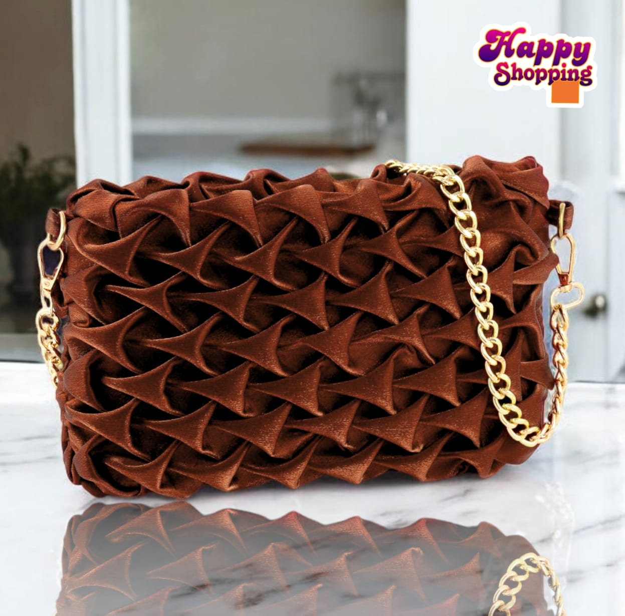 Luxury High-Quality Shiny Cross Body Bag for Girls – Premium Quality Grand Bazaar