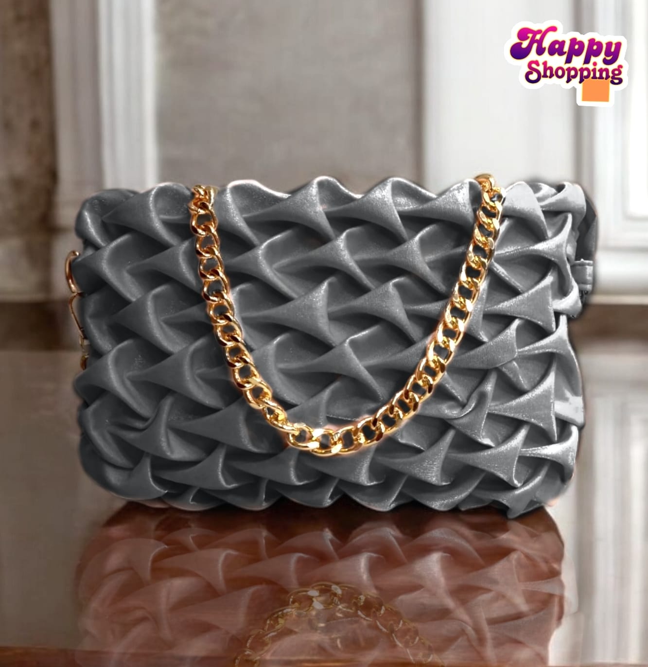 Luxury High-Quality Shiny Cross Body Bag for Girls – Premium Quality Grand Bazaar