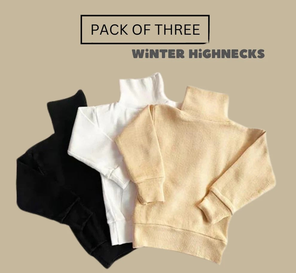 Pack of Three - Winter Highnecks Grand Bazaar