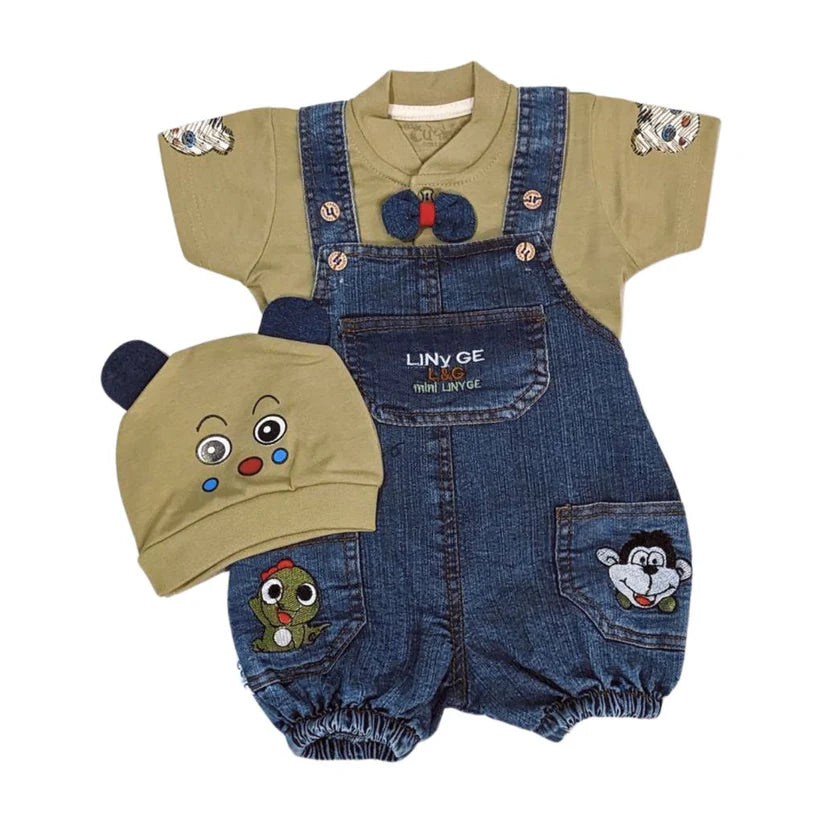 IT-845 Denim Romper – Baby Summer Outfit Grand Bazaar