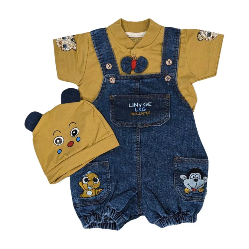 IT-845 Denim Romper – Baby Summer Outfit Grand Bazaar