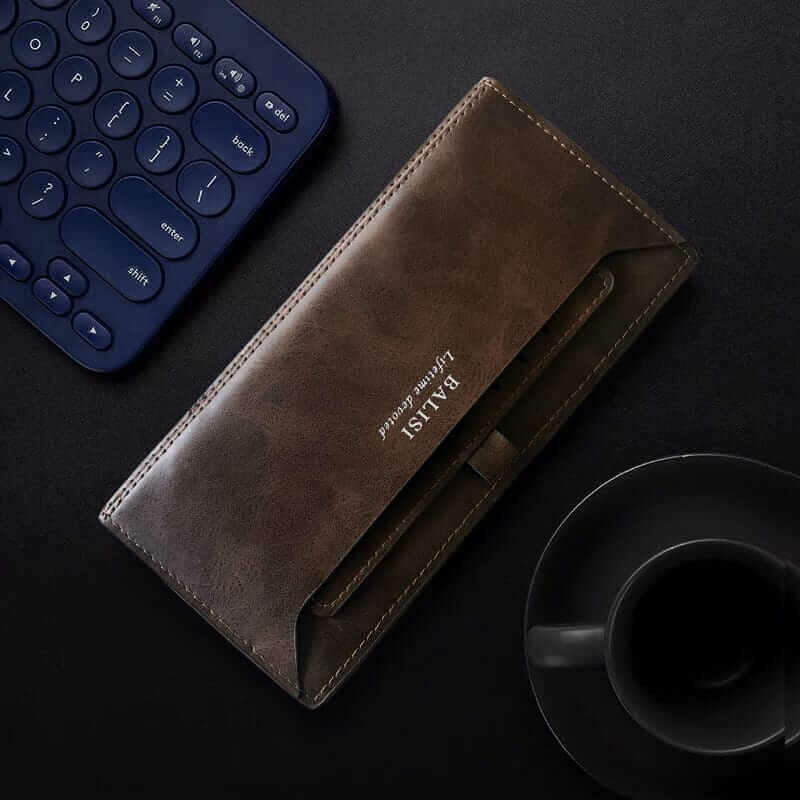 BALISI Classic Very High-Quality Long Wallet with Removable D-Card Grand Bazaar