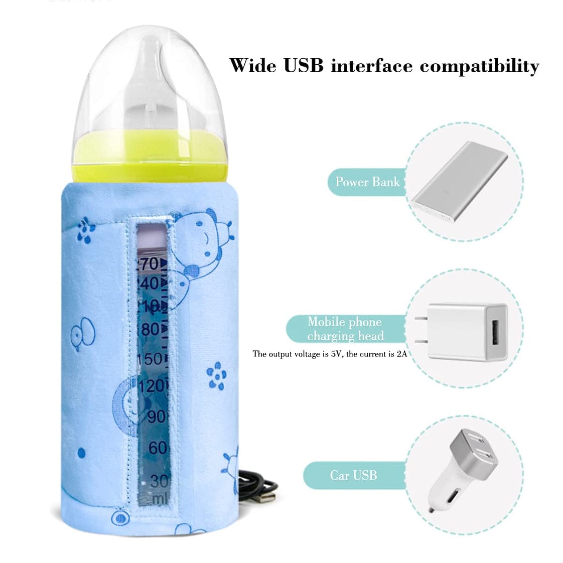 USB Portable Temperature Maintain Feeder Warmer Grand Bazaar