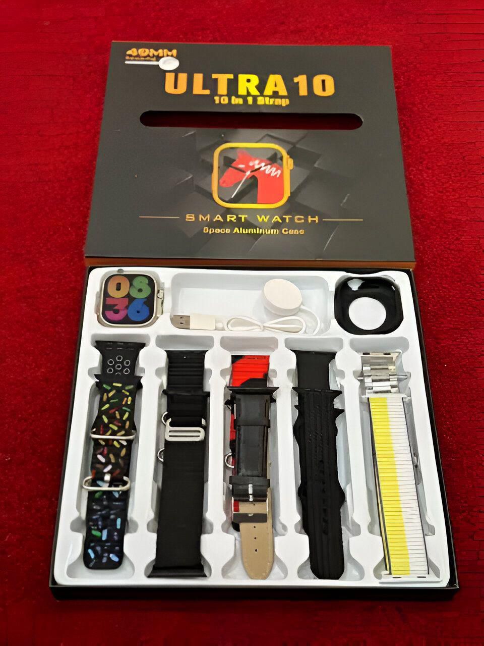 10-in-1 Ultra Watch Strap Set with 49mm Ultra Series Smartwatch Grand Bazaar