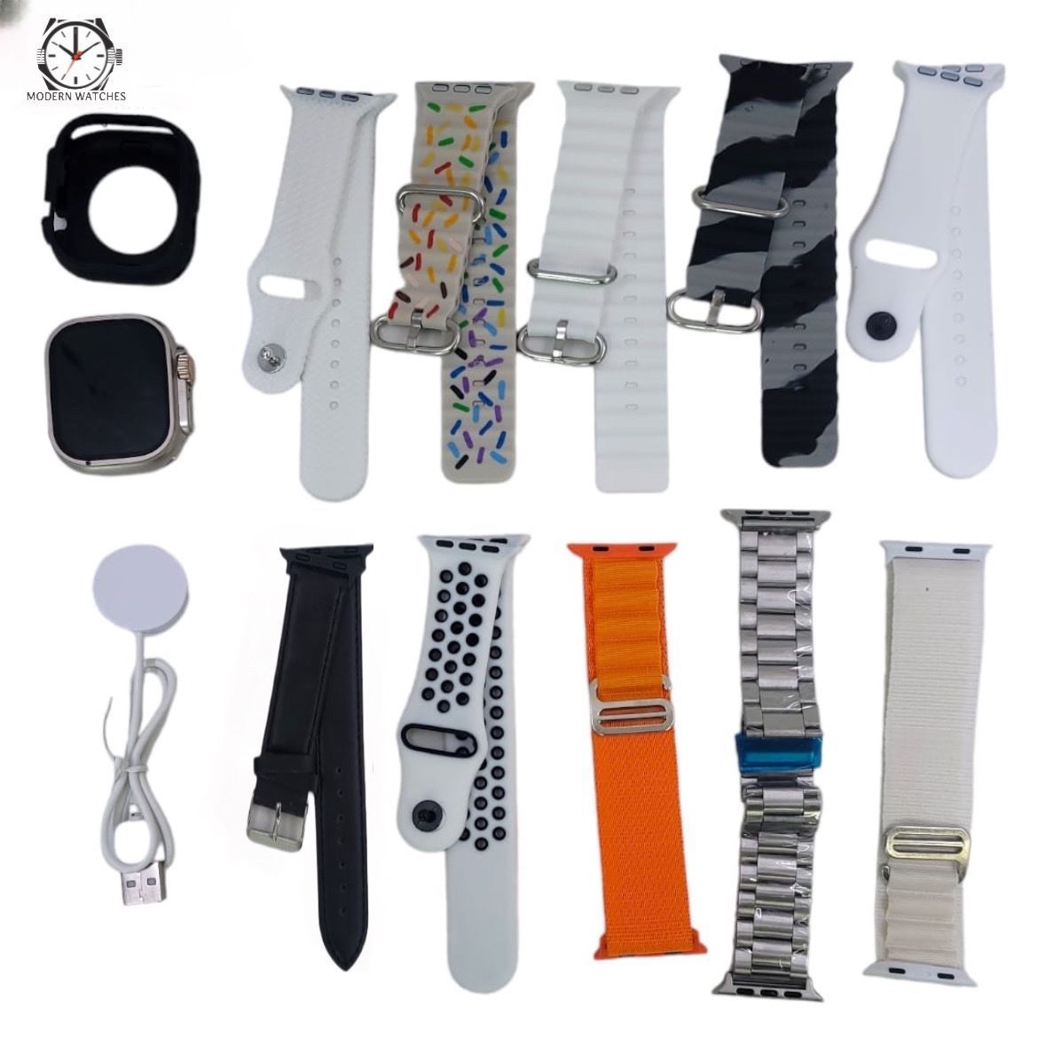 10-in-1 Ultra Watch Strap Set with 49mm Ultra Series Smartwatch Grand Bazaar