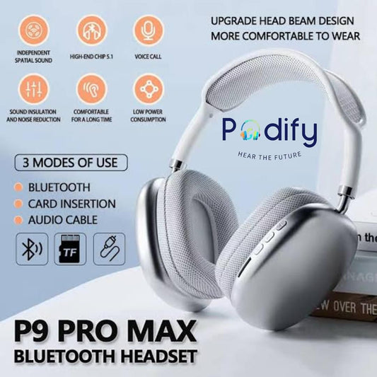 P9 Pro Max Wireless Bluetooth Headphones Grand Bazaar