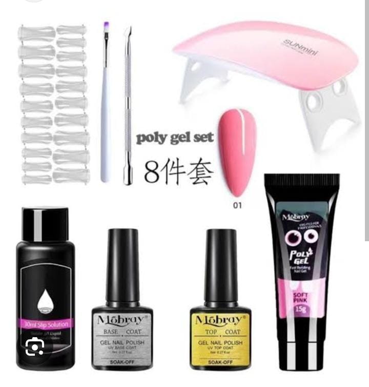 Poly Gel Set – Professional Nail Kit for Perfect Nails Grand Bazaar