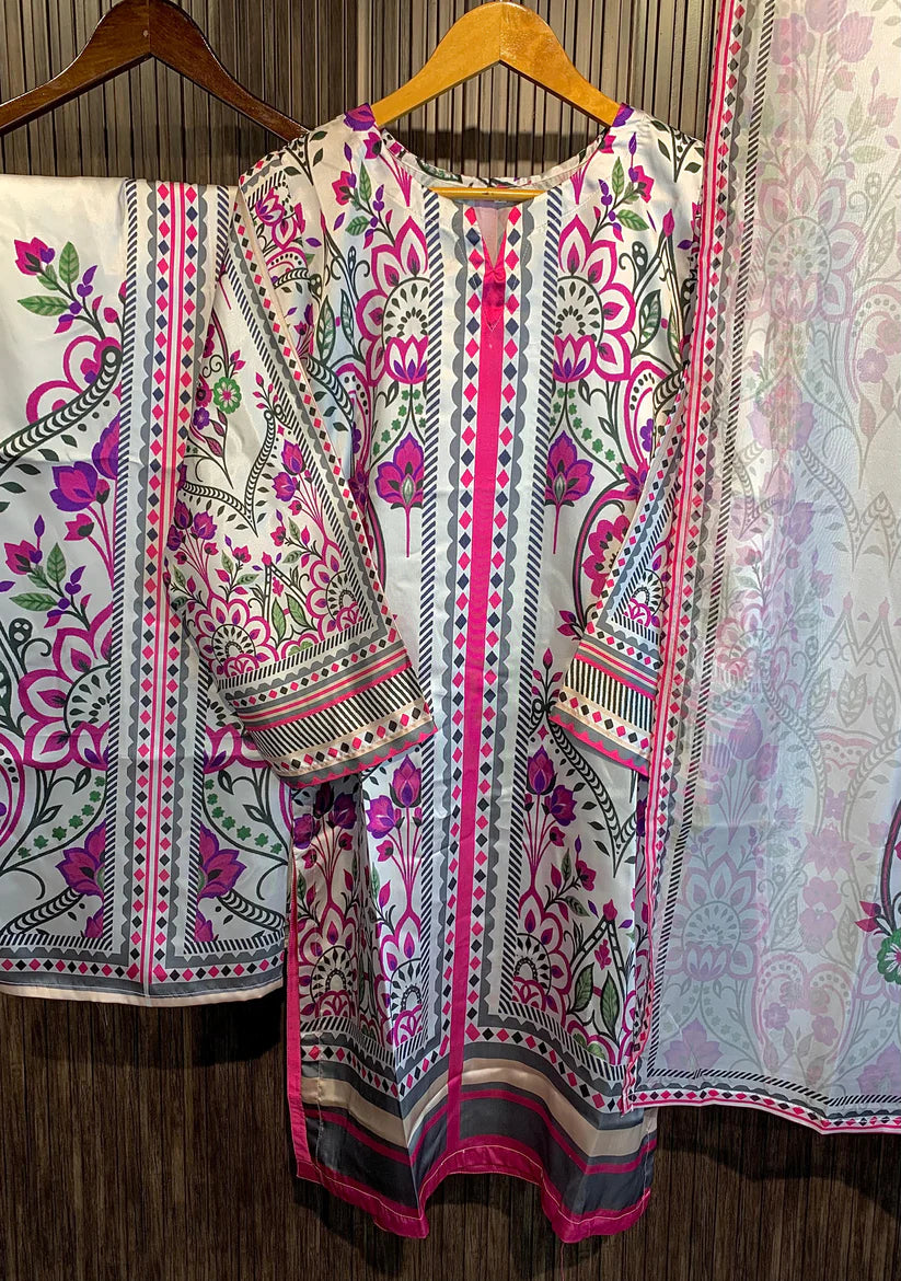 Zoha - Silk 3 Piece Suit