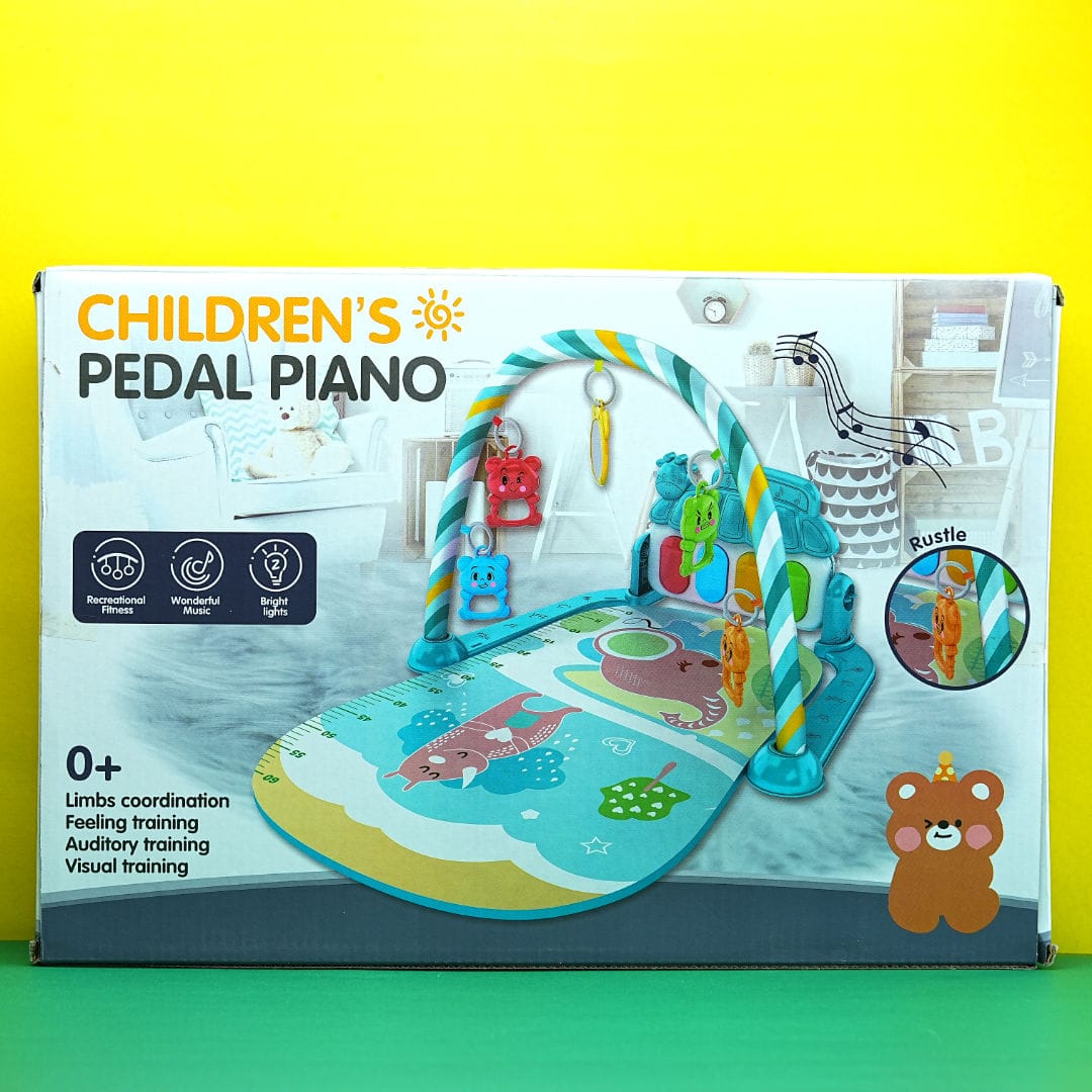 Imported High-Quality Musical Pedal Piano Play Gym with Rattle